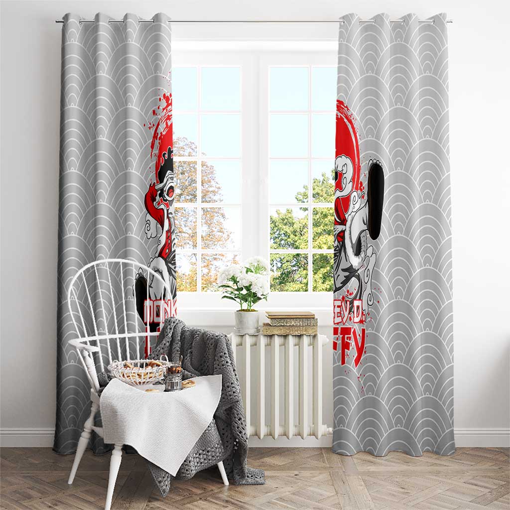 Luffy - One Piece Window Curtain Anime Style