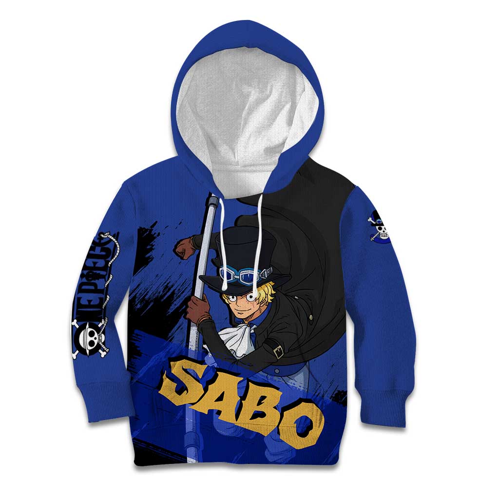 Sabo - One Piece Kid Hoodie Anime Style