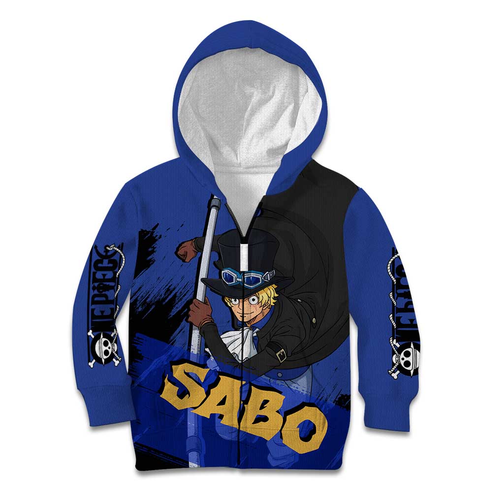 Sabo - One Piece Kid Hoodie Anime Style