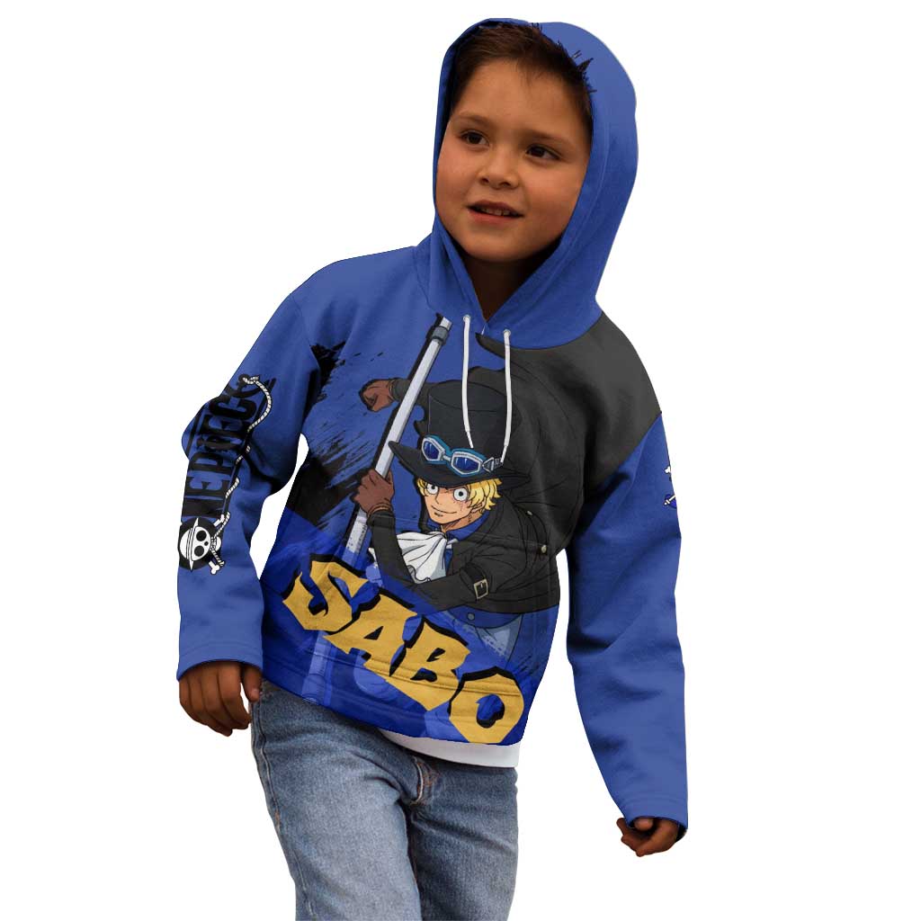 Sabo - One Piece Kid Hoodie Anime Style