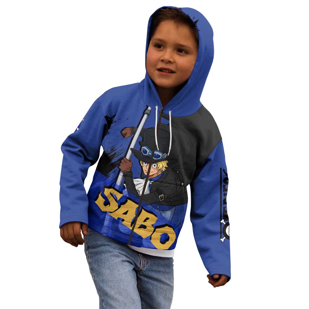 Sabo - One Piece Kid Hoodie Anime Style