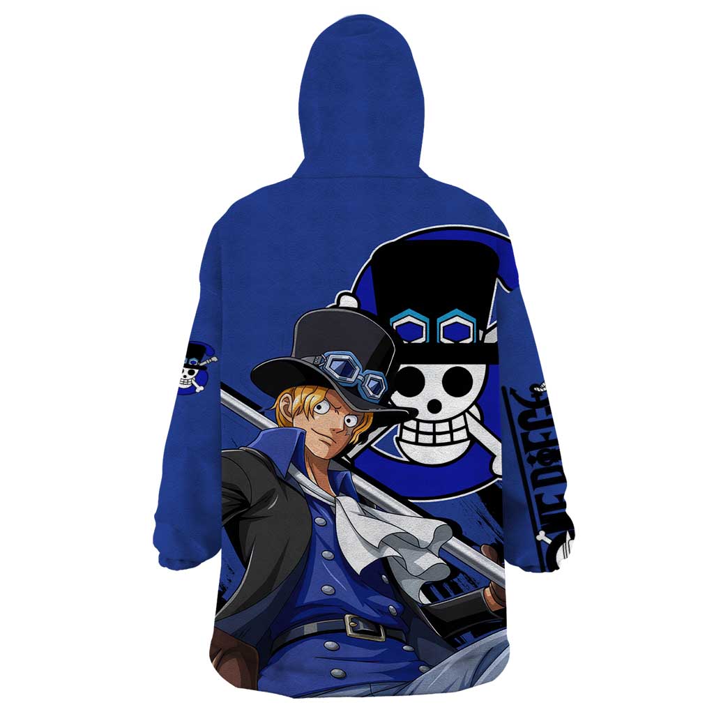 Sabo - One Piece Wearable Blanket Hoodie Anime Style