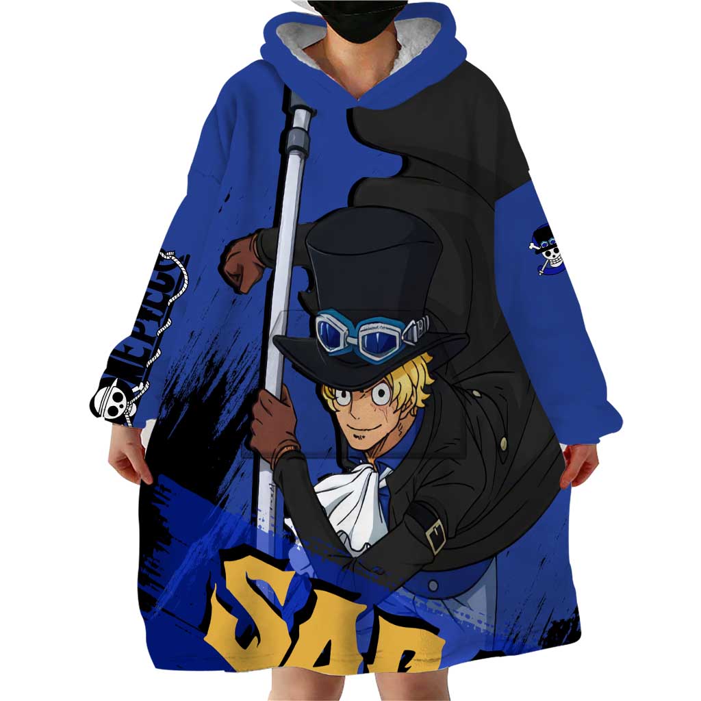 Sabo - One Piece Wearable Blanket Hoodie Anime Style