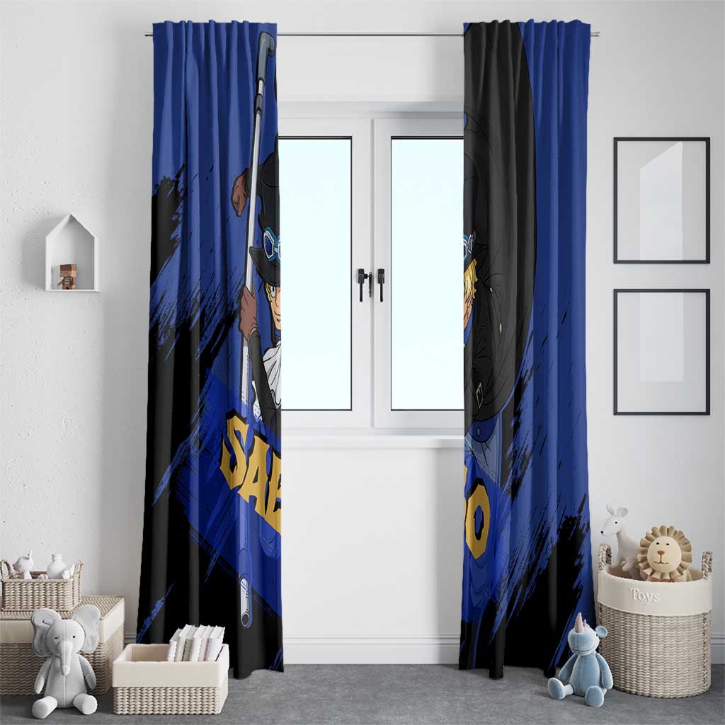 Sabo - One Piece Window Curtain Anime Style