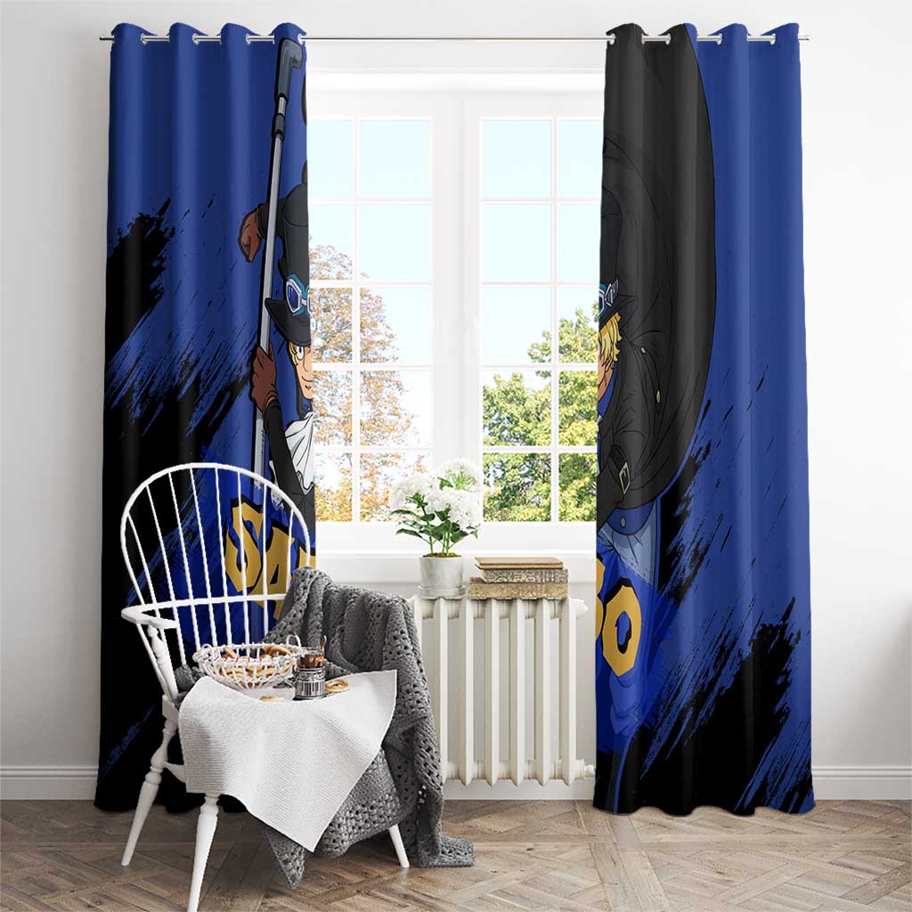 Sabo - One Piece Window Curtain Anime Style