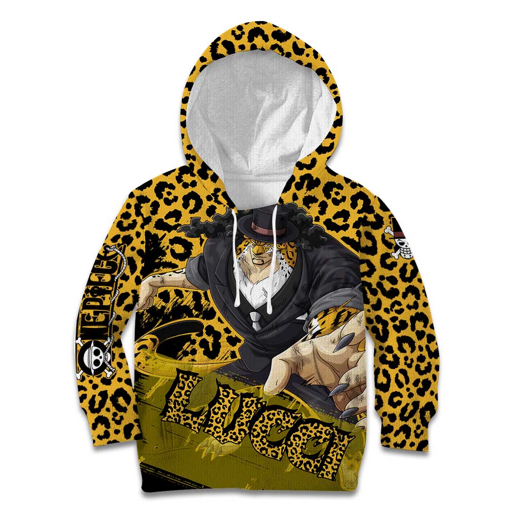 Rob Lucci - One Piece Kid Hoodie Anime Style