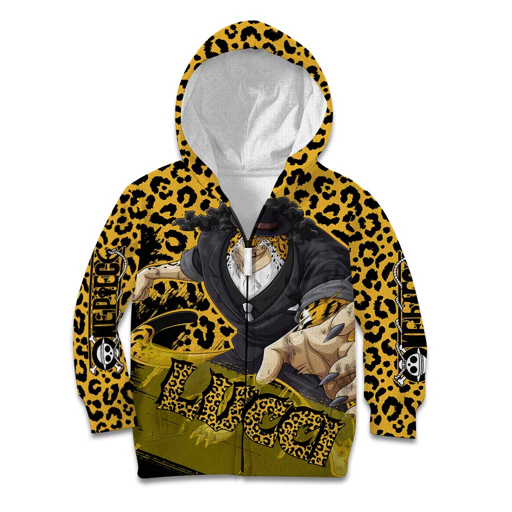 Rob Lucci - One Piece Kid Hoodie Anime Style