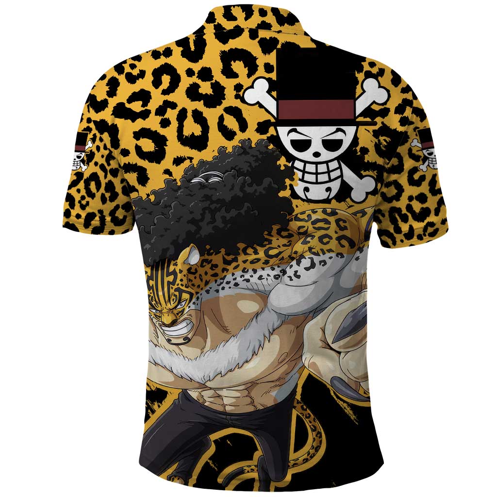 Rob Lucci - One Piece Polo Shirt Anime Style