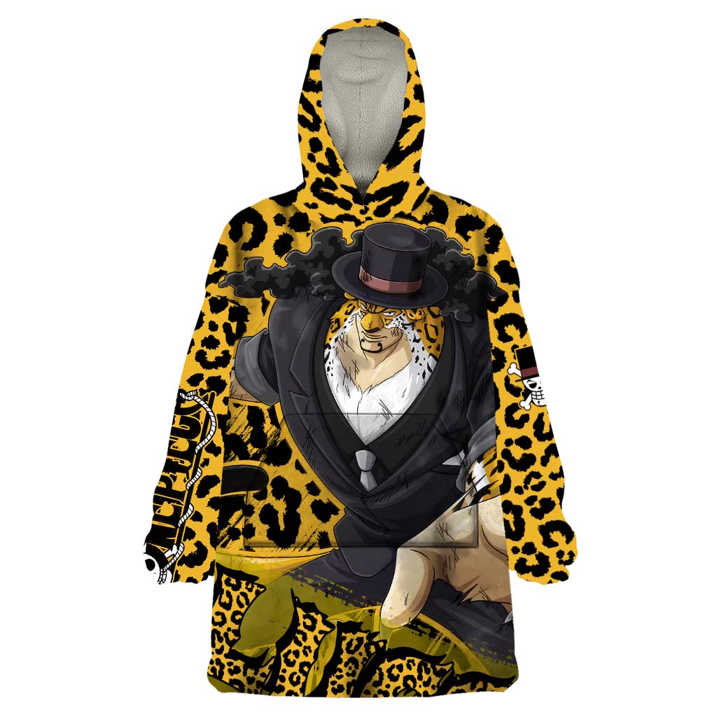 Rob Lucci - One Piece Wearable Blanket Hoodie Anime Style