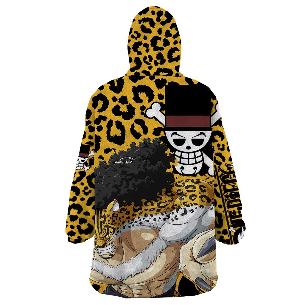 Rob Lucci - One Piece Wearable Blanket Hoodie Anime Style