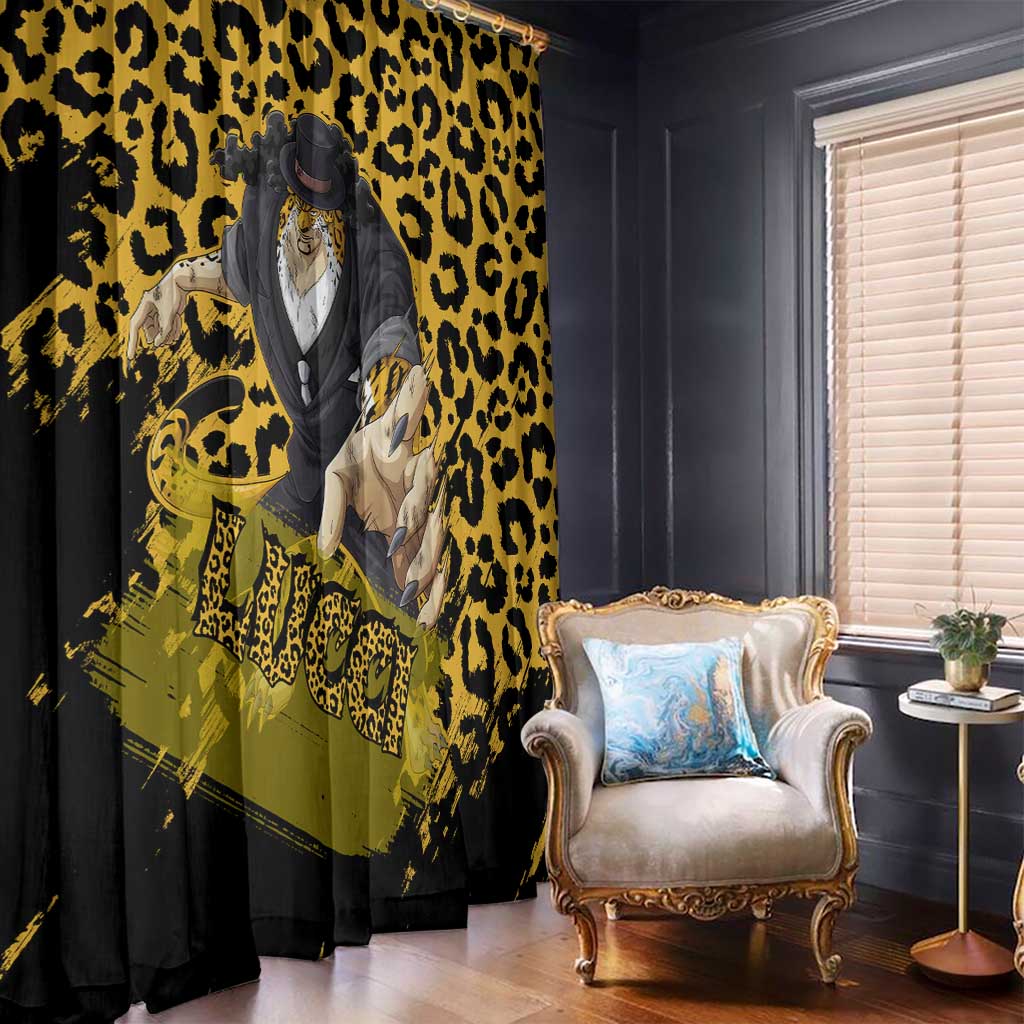Rob Lucci - One Piece Window Curtain Anime Style