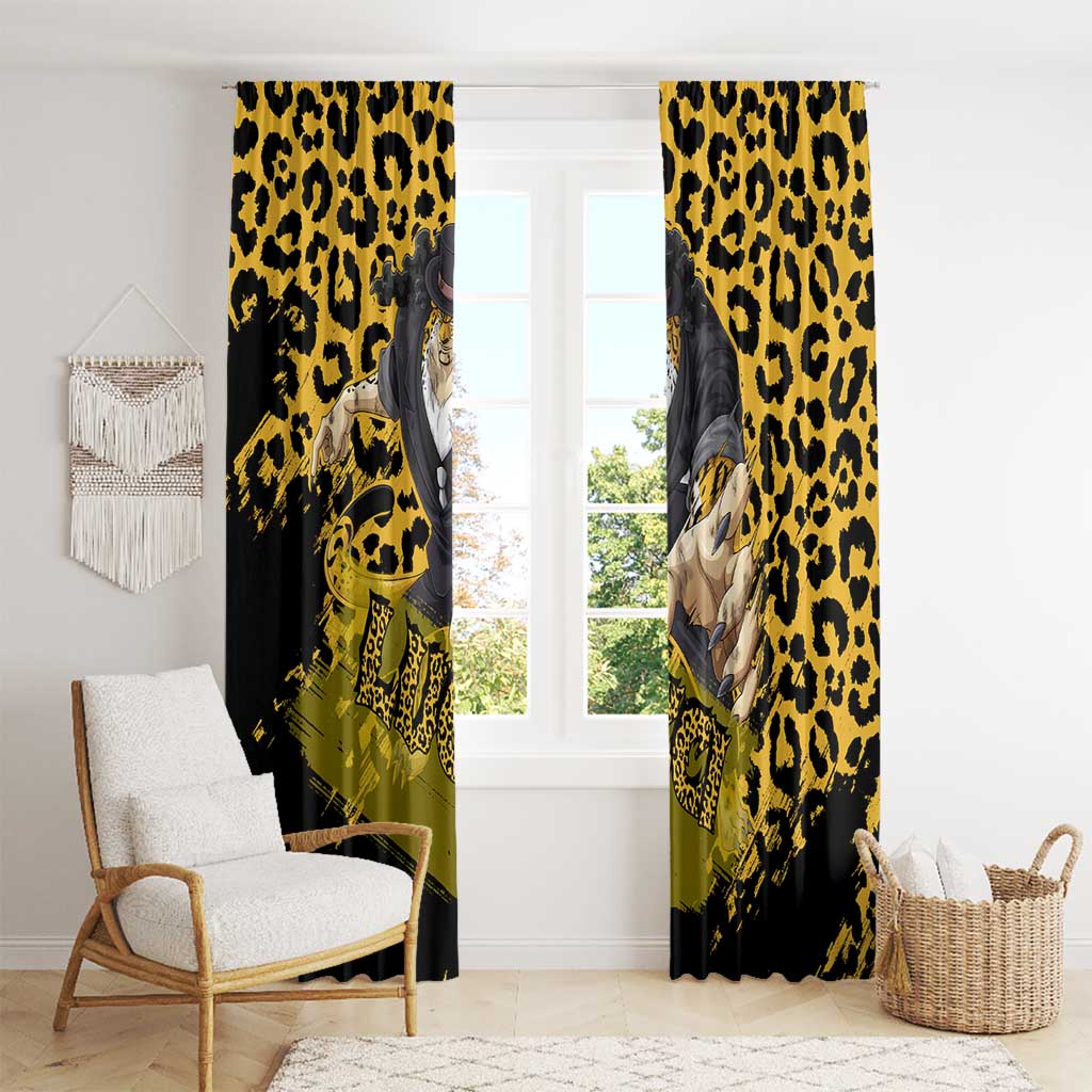 Rob Lucci - One Piece Window Curtain Anime Style