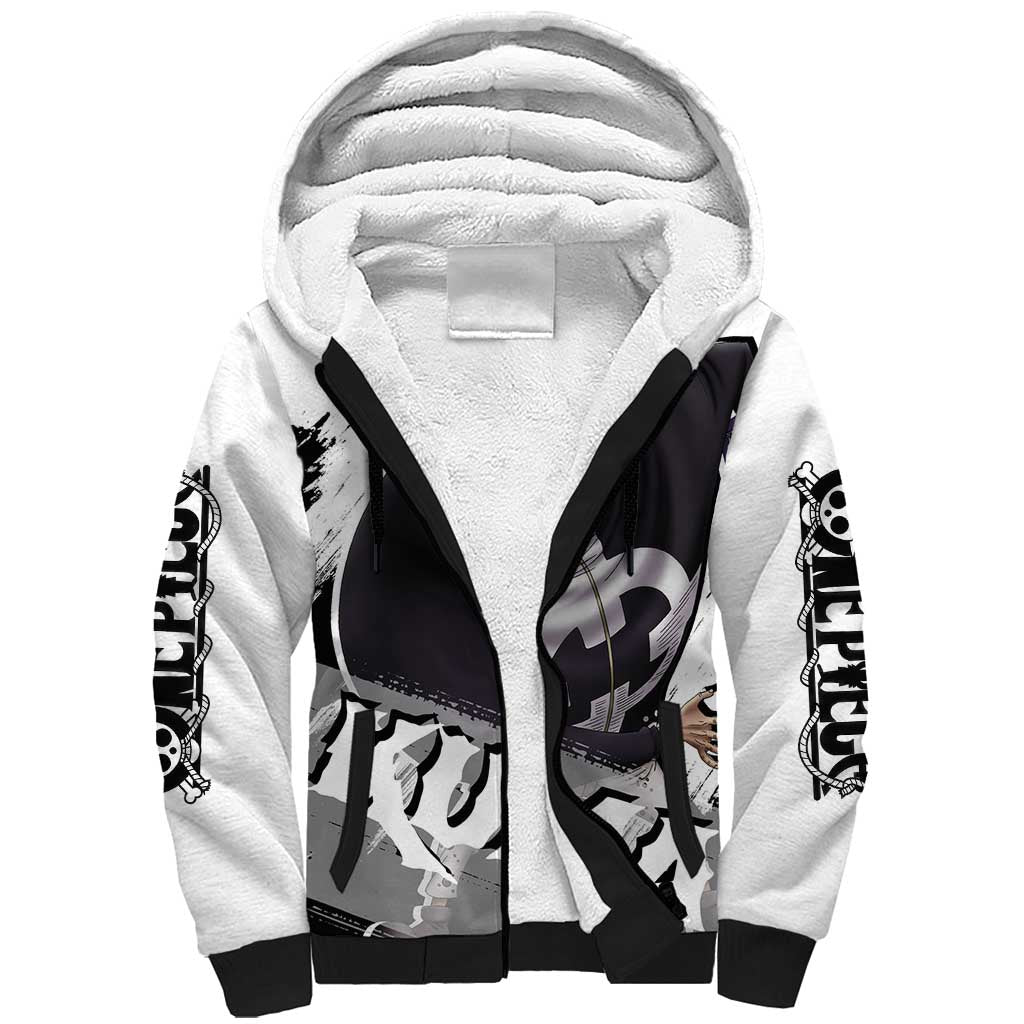 Kuma - One Piece Sherpa Hoodie Anime Style