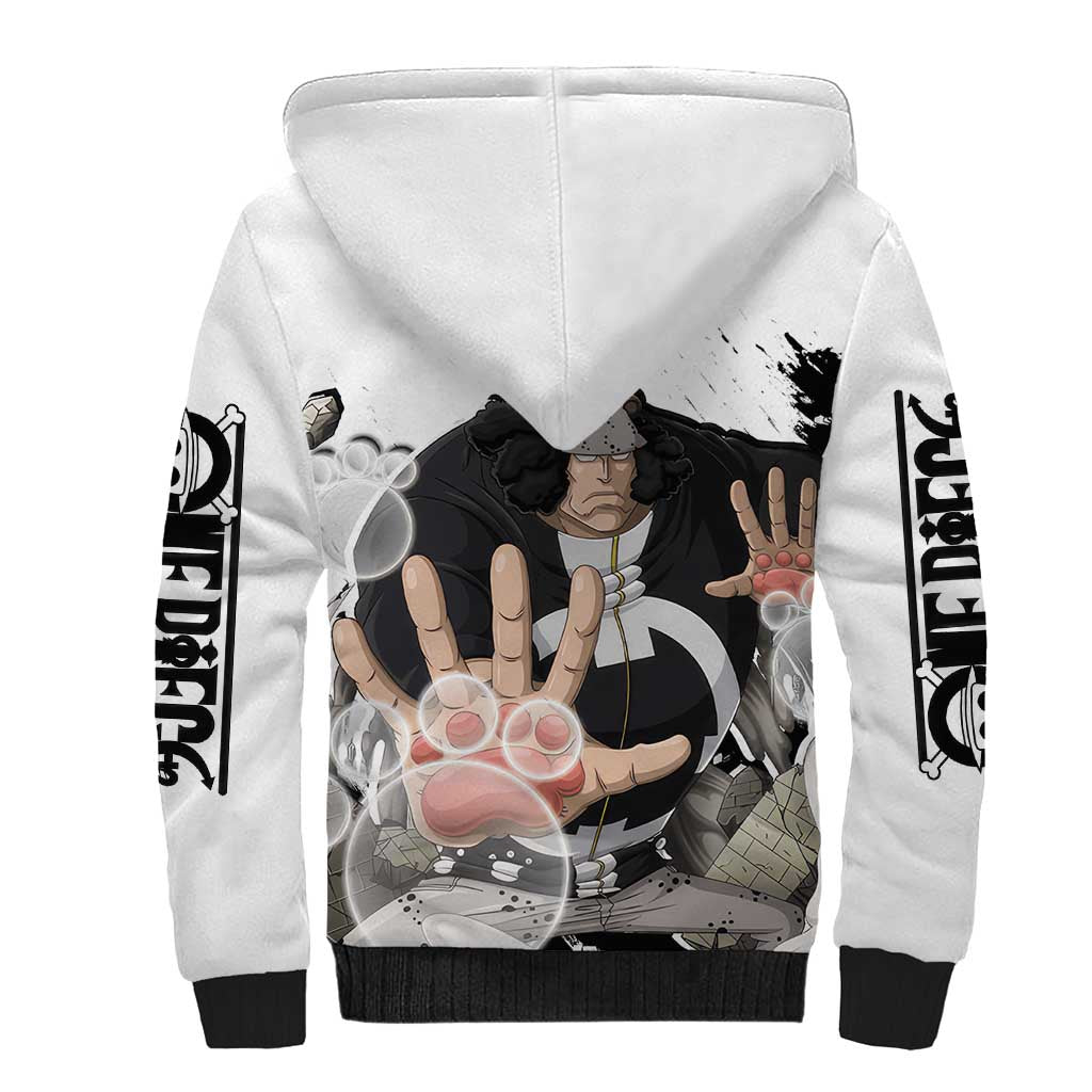 Kuma - One Piece Sherpa Hoodie Anime Style