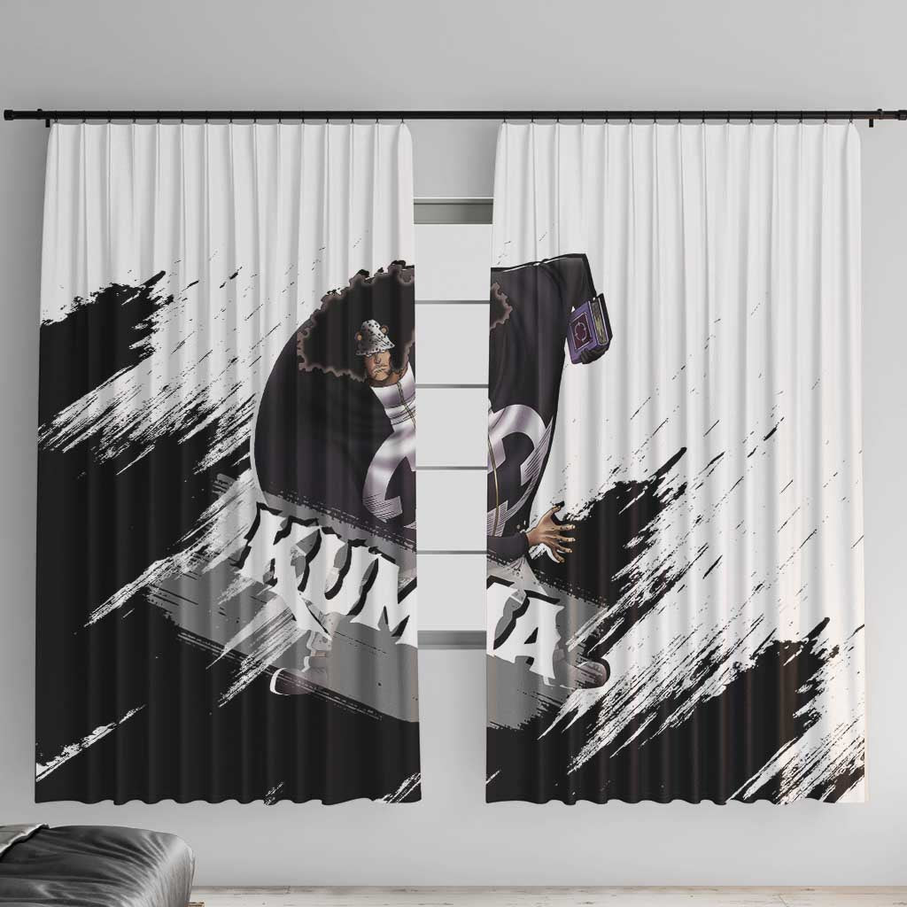 Kuma - One Piece Window Curtain Anime Style