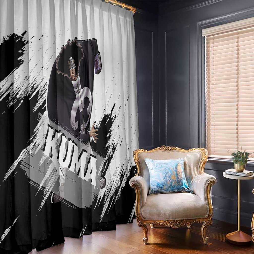 Kuma - One Piece Window Curtain Anime Style