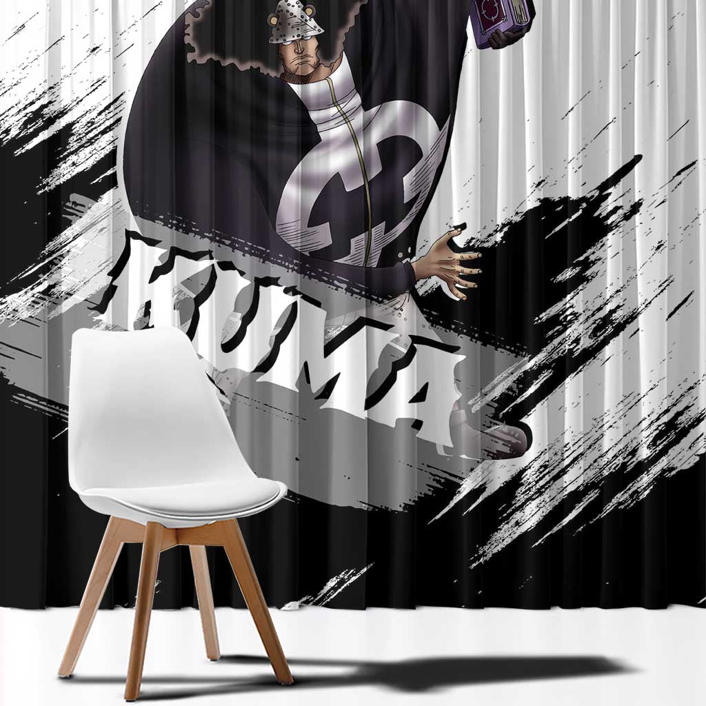 Kuma - One Piece Window Curtain Anime Style