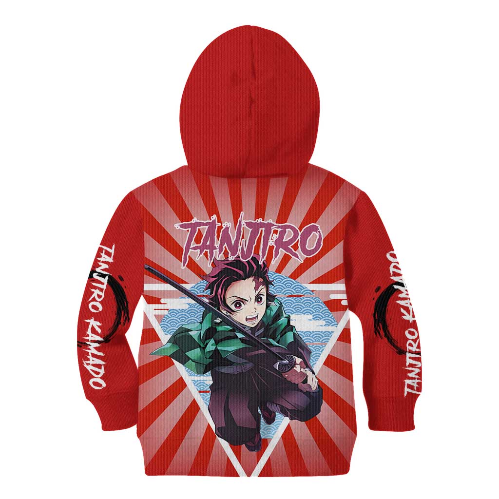 Tanjiro Kamado - Demon Slayer Kid Hoodie Anime Style