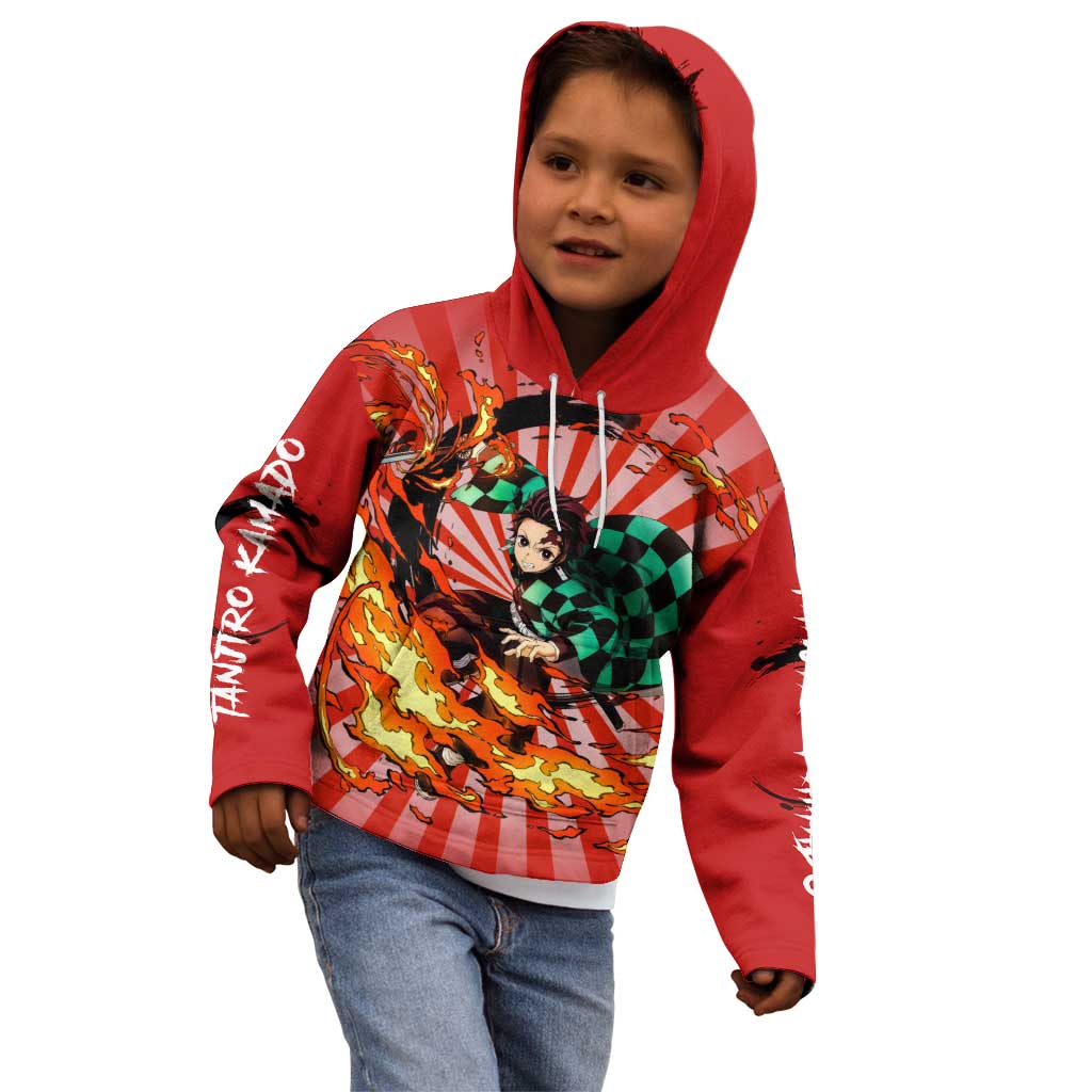 Tanjiro Kamado - Demon Slayer Kid Hoodie Anime Style