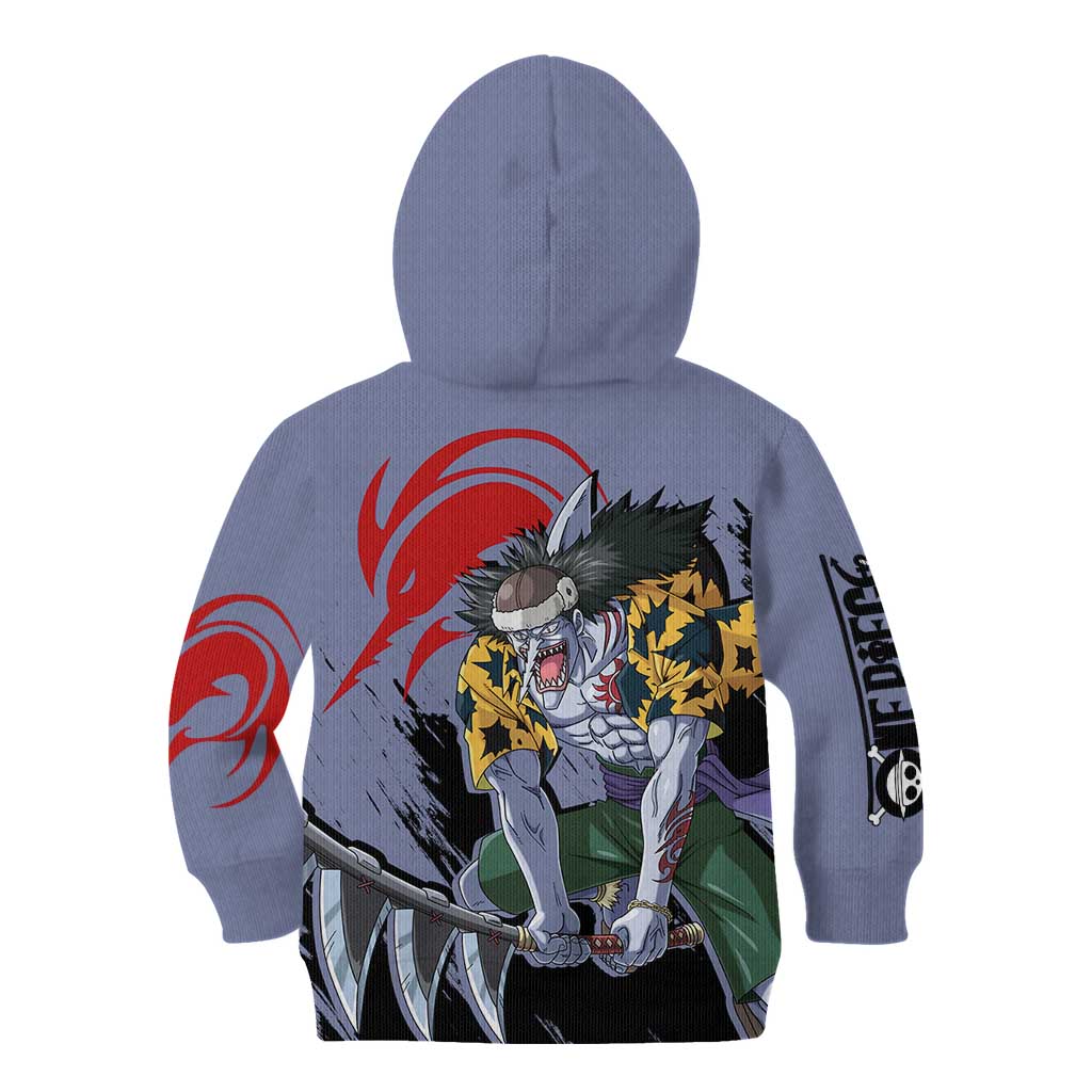 Arlong - One Piece Kid Hoodie Anime Style