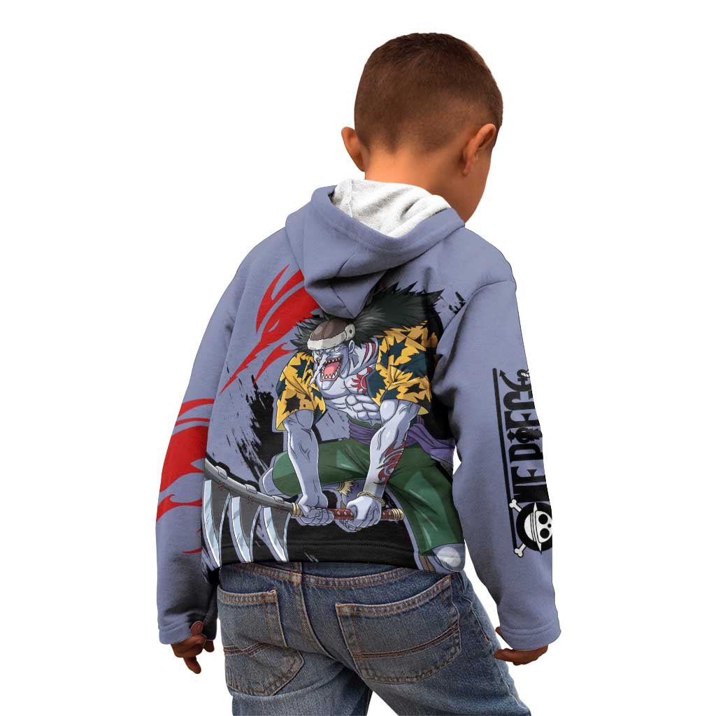 Arlong - One Piece Kid Hoodie Anime Style