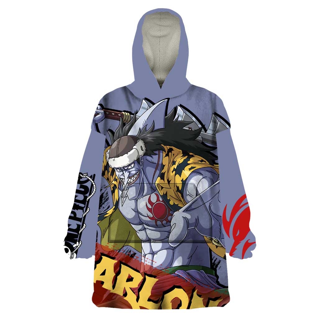 Arlong - One Piece Wearable Blanket Hoodie Anime Style