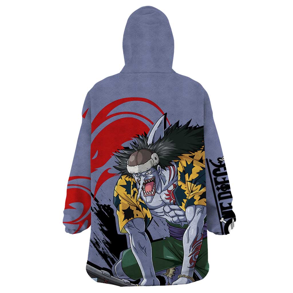Arlong - One Piece Wearable Blanket Hoodie Anime Style