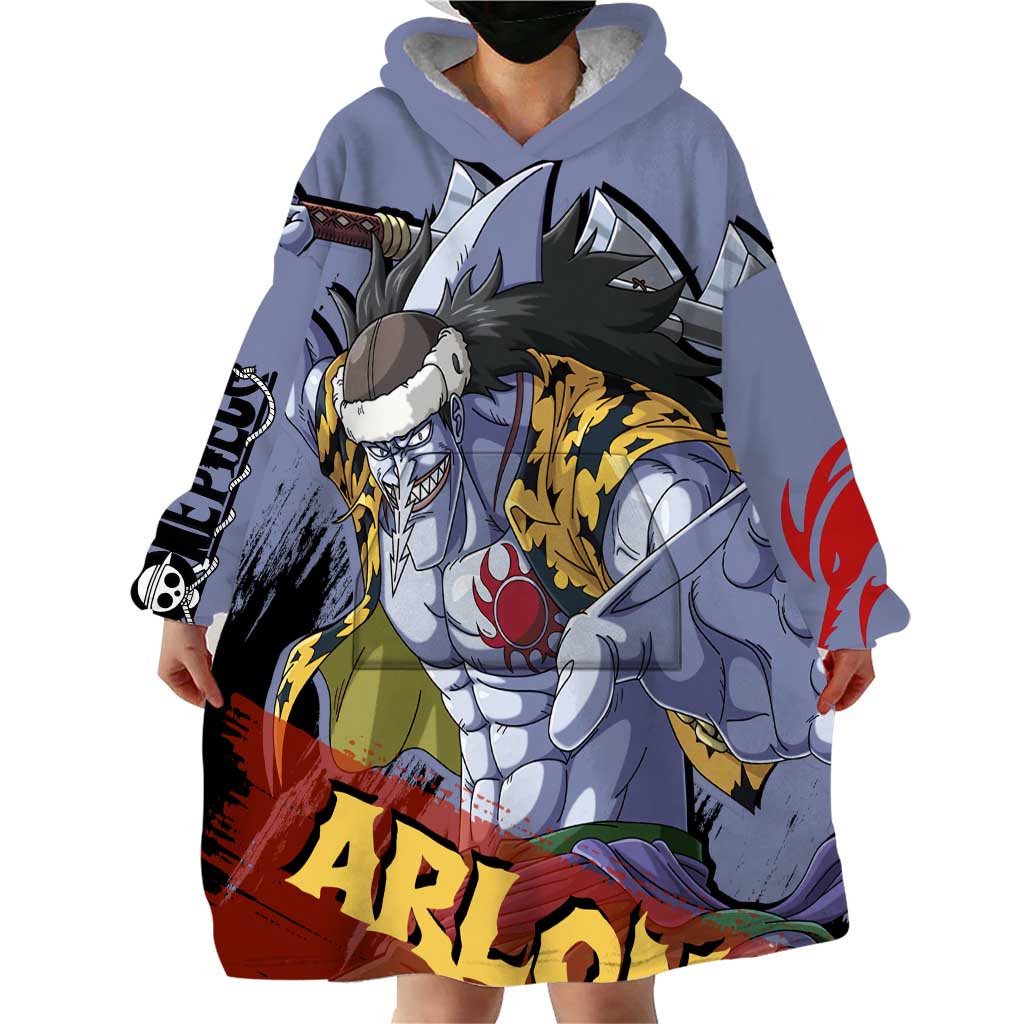 Arlong - One Piece Wearable Blanket Hoodie Anime Style
