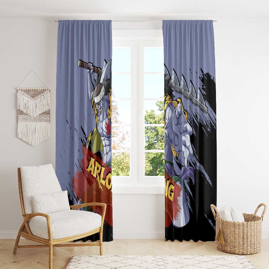 Arlong - One Piece Window Curtain Anime Style