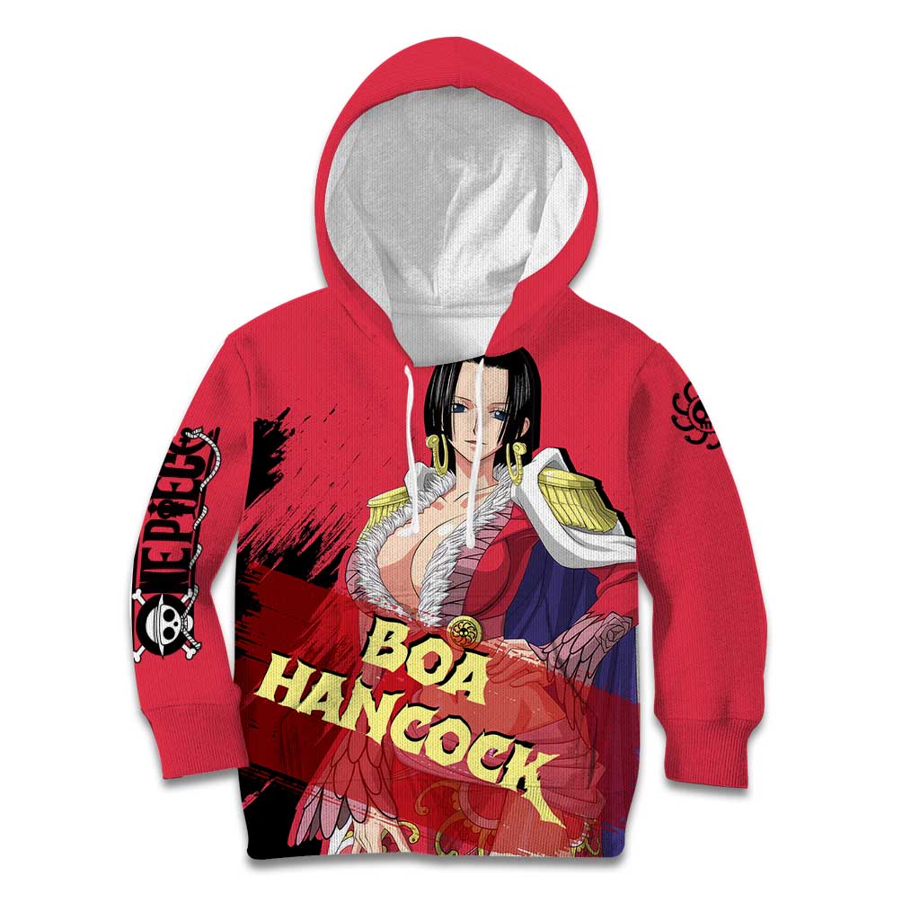 Boa Hancock - One Piece Kid Hoodie Anime Style