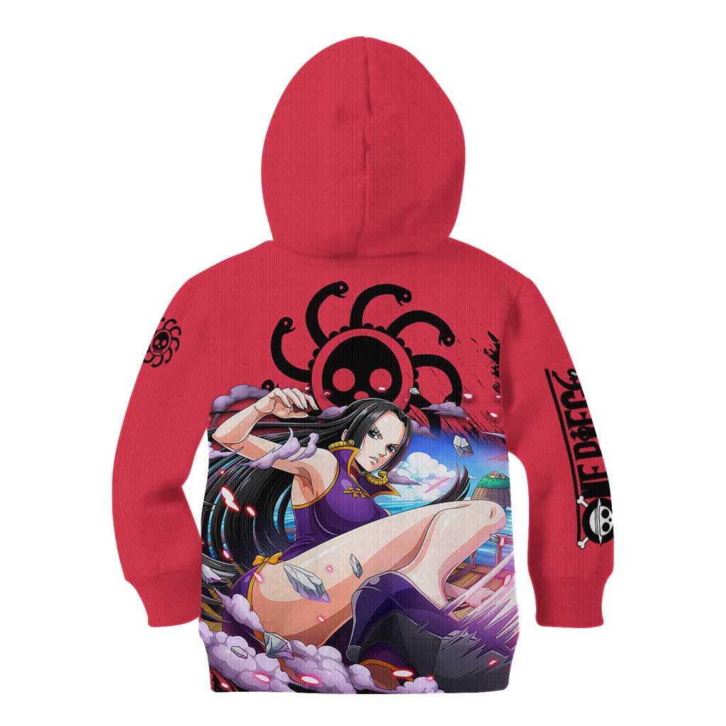 Boa Hancock - One Piece Kid Hoodie Anime Style