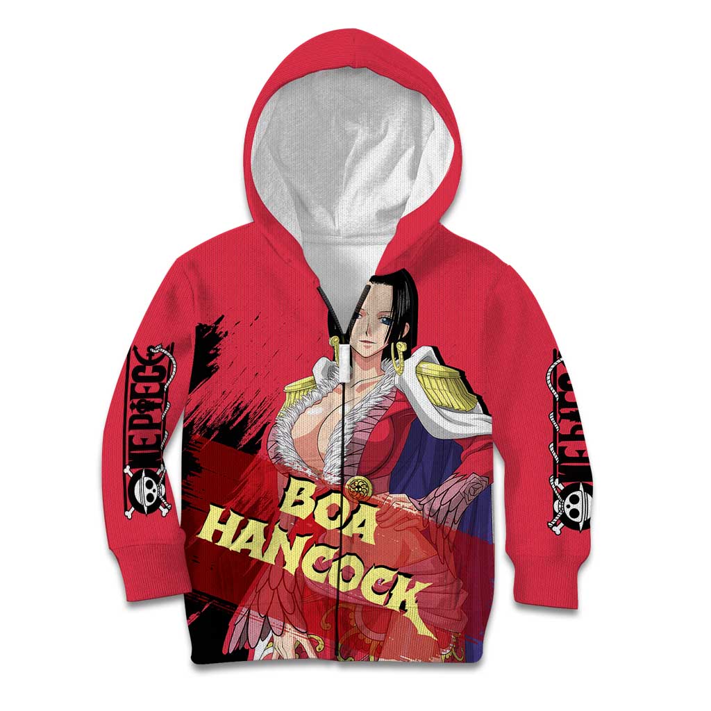 Boa Hancock - One Piece Kid Hoodie Anime Style