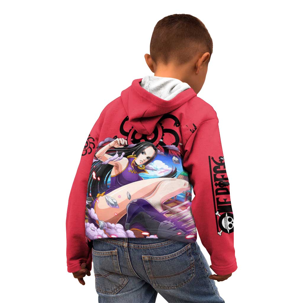 Boa Hancock - One Piece Kid Hoodie Anime Style