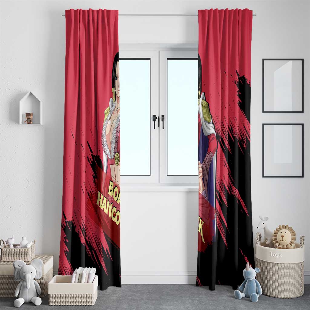 Boa Hancock - One Piece Window Curtain Anime Style