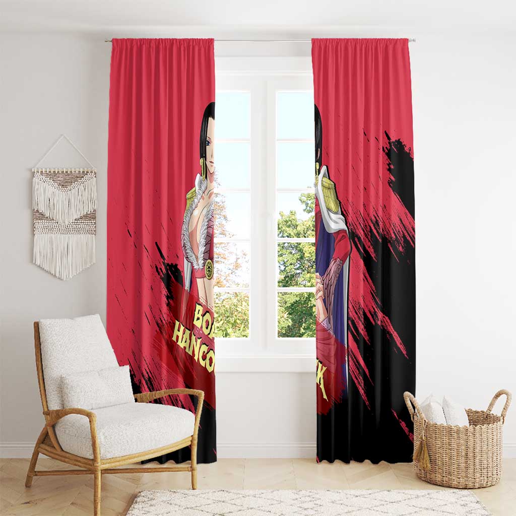 Boa Hancock - One Piece Window Curtain Anime Style