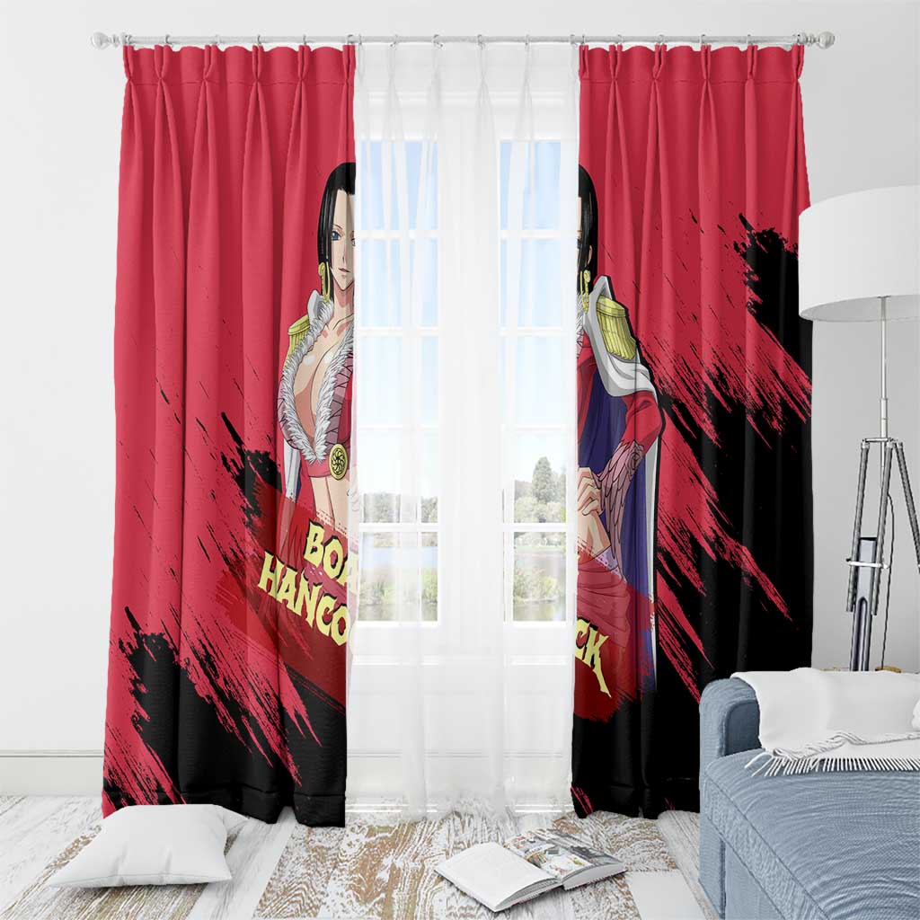 Boa Hancock - One Piece Window Curtain Anime Style