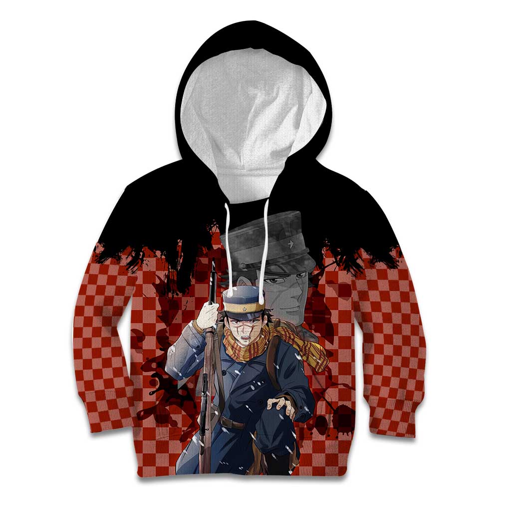 Saichi Sugimoto - Golden Kamuy Kid Hoodie Anime Style