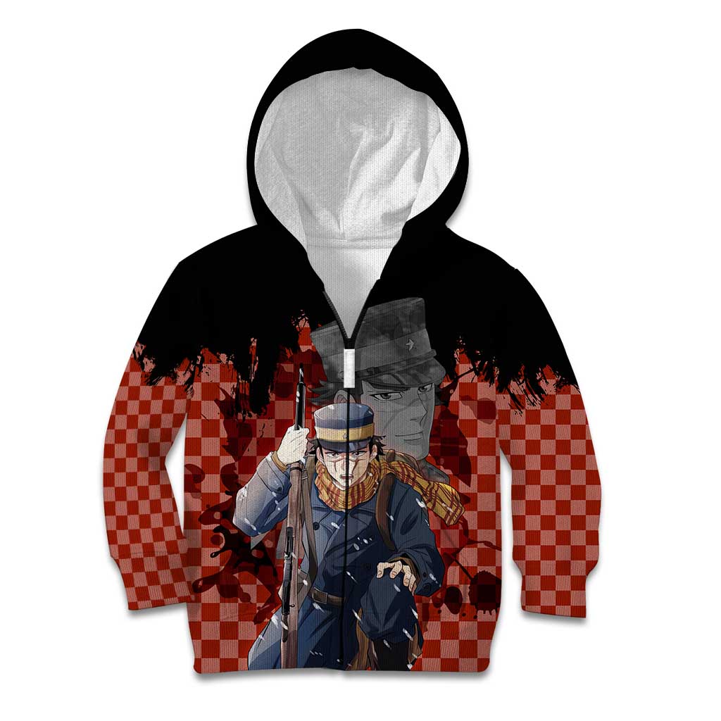 Saichi Sugimoto - Golden Kamuy Kid Hoodie Anime Style