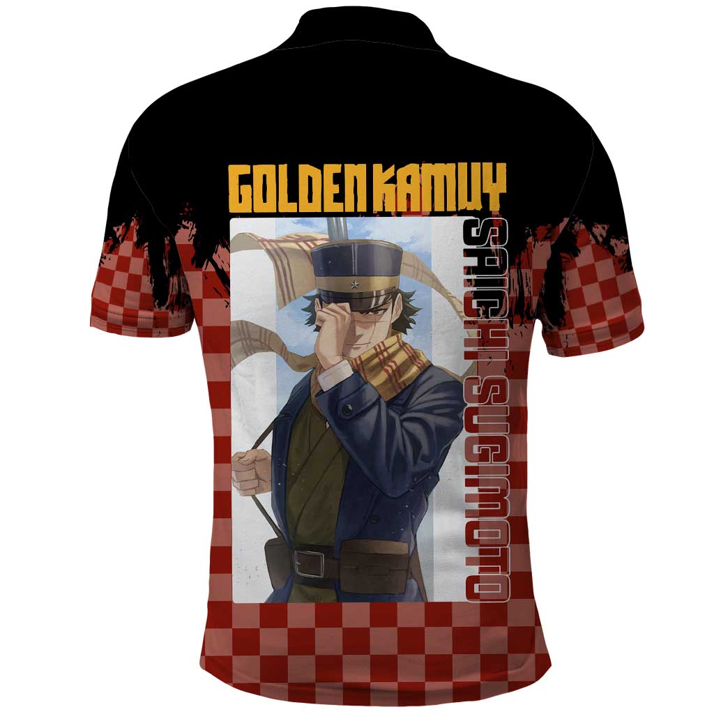 Saichi Sugimoto - Golden Kamuy Polo Shirt Anime Style