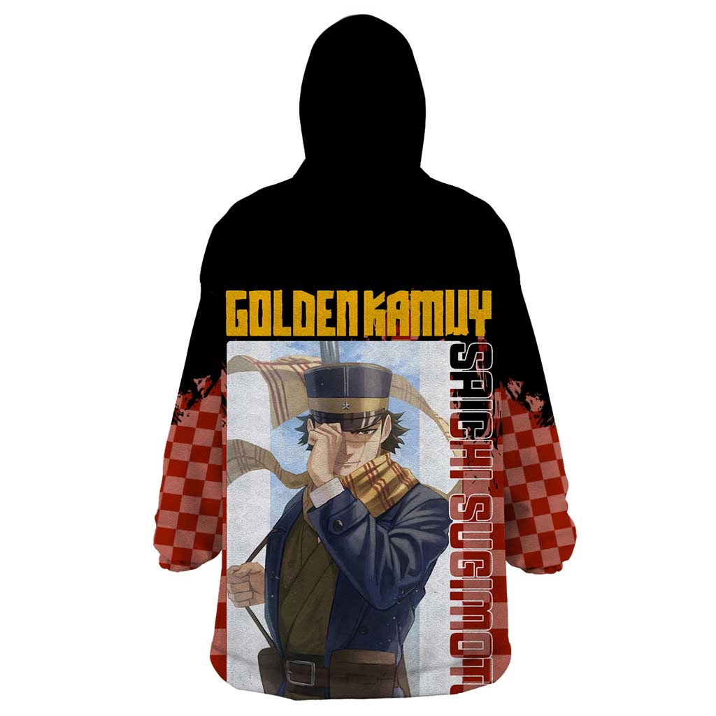 Saichi Sugimoto - Golden Kamuy Wearable Blanket Hoodie Anime Style