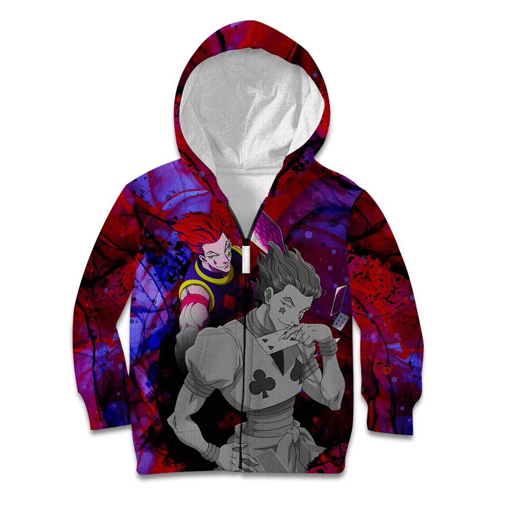 Hisoka Morow - Hunter X Hunter Kid Hoodie Anime Style