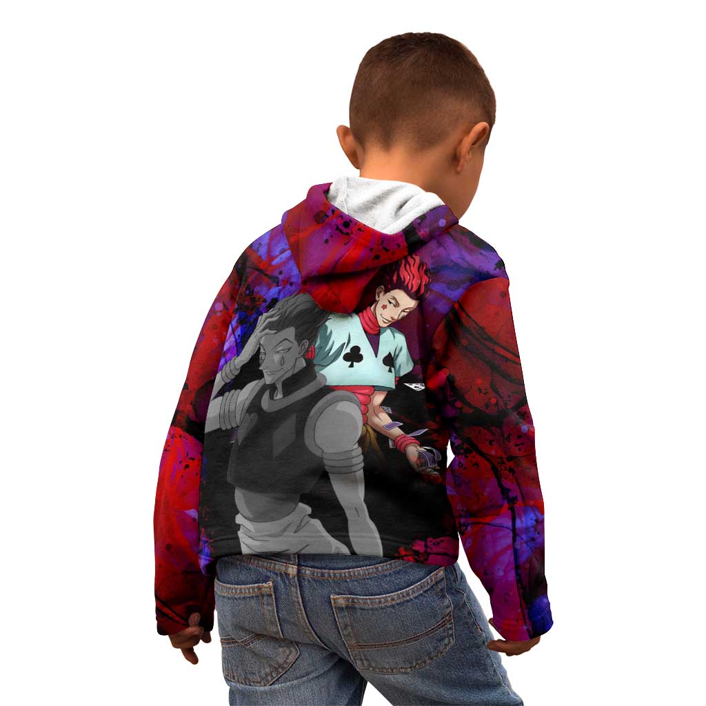 Hisoka Morow - Hunter X Hunter Kid Hoodie Anime Style