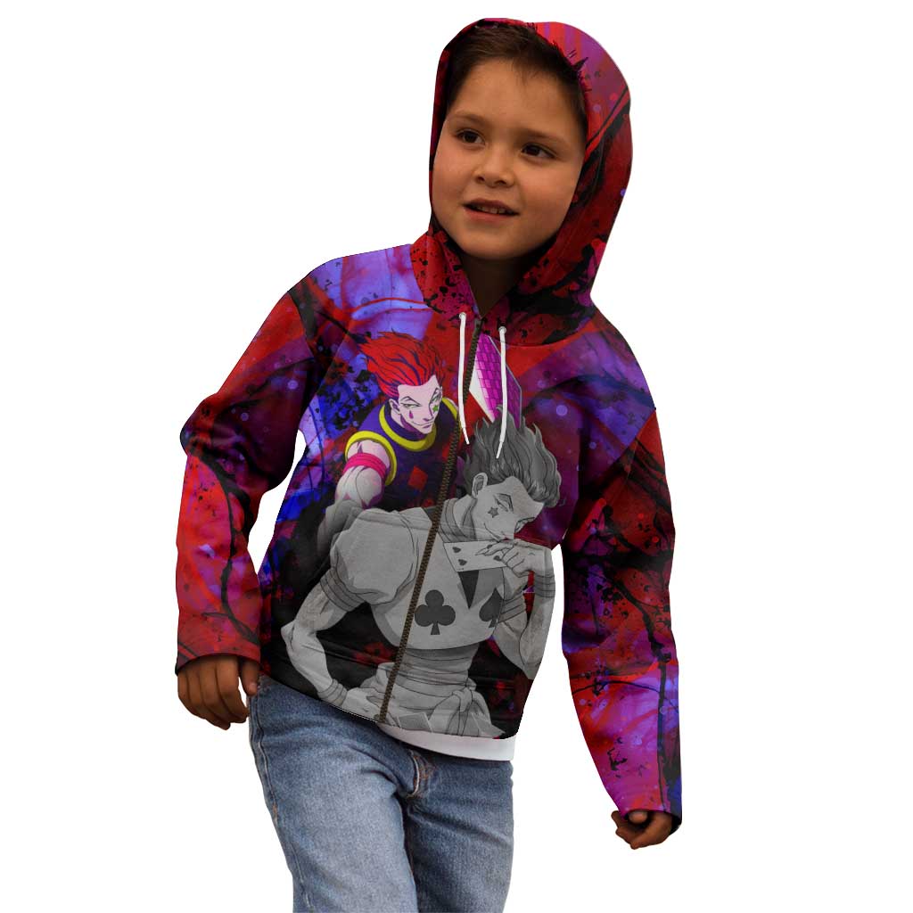 Hisoka Morow - Hunter X Hunter Kid Hoodie Anime Style