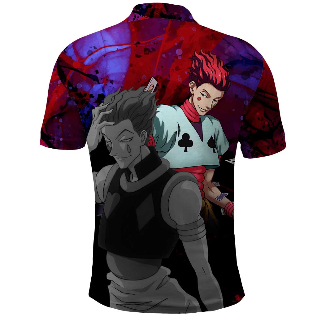 Hisoka Morow - Hunter X Hunter Polo Shirt Anime Style