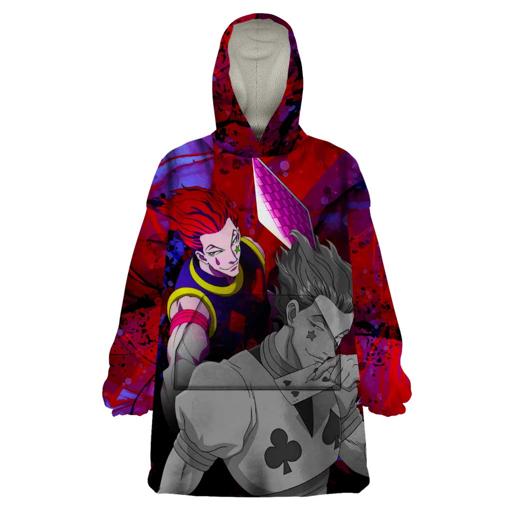 Hisoka Morow - Hunter X Hunter Wearable Blanket Hoodie Anime Style