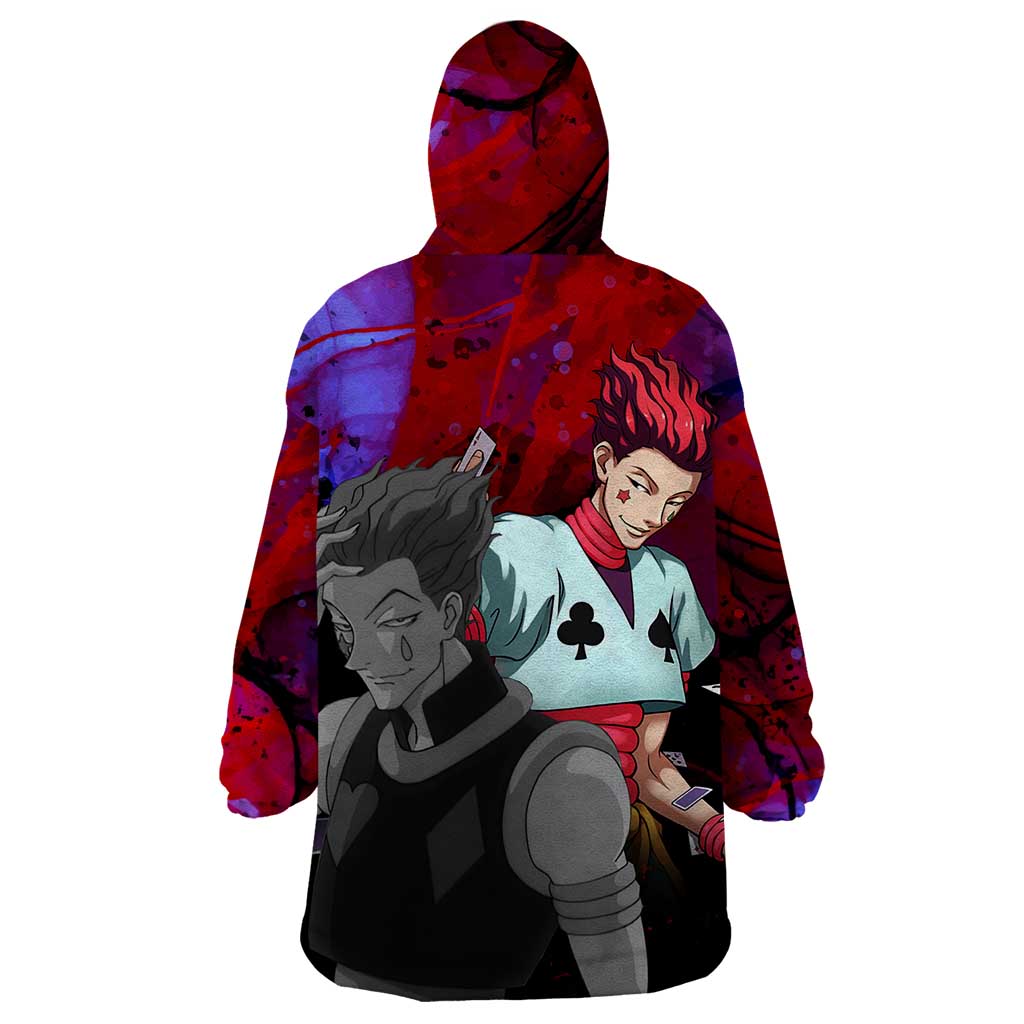 Hisoka Morow - Hunter X Hunter Wearable Blanket Hoodie Anime Style