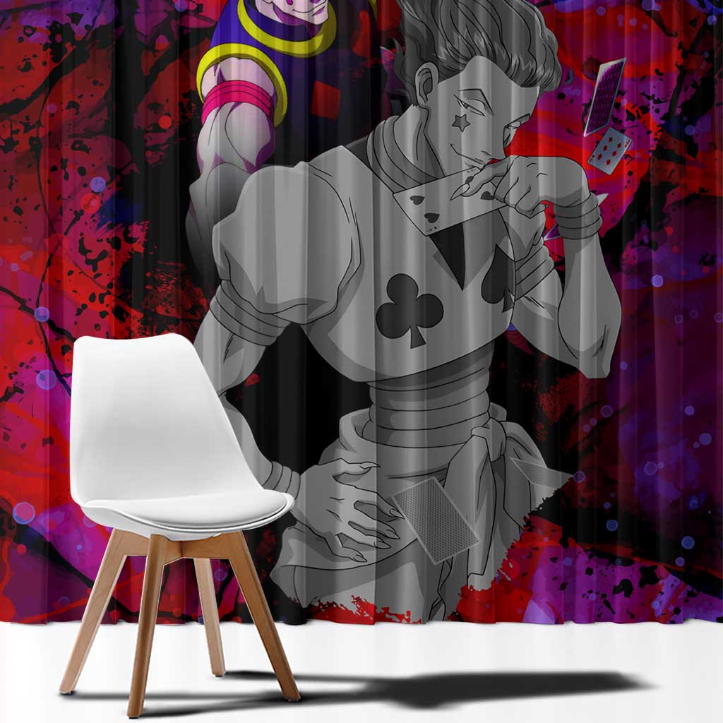 Hisoka Morow - Hunter X Hunter Window Curtain Anime Style