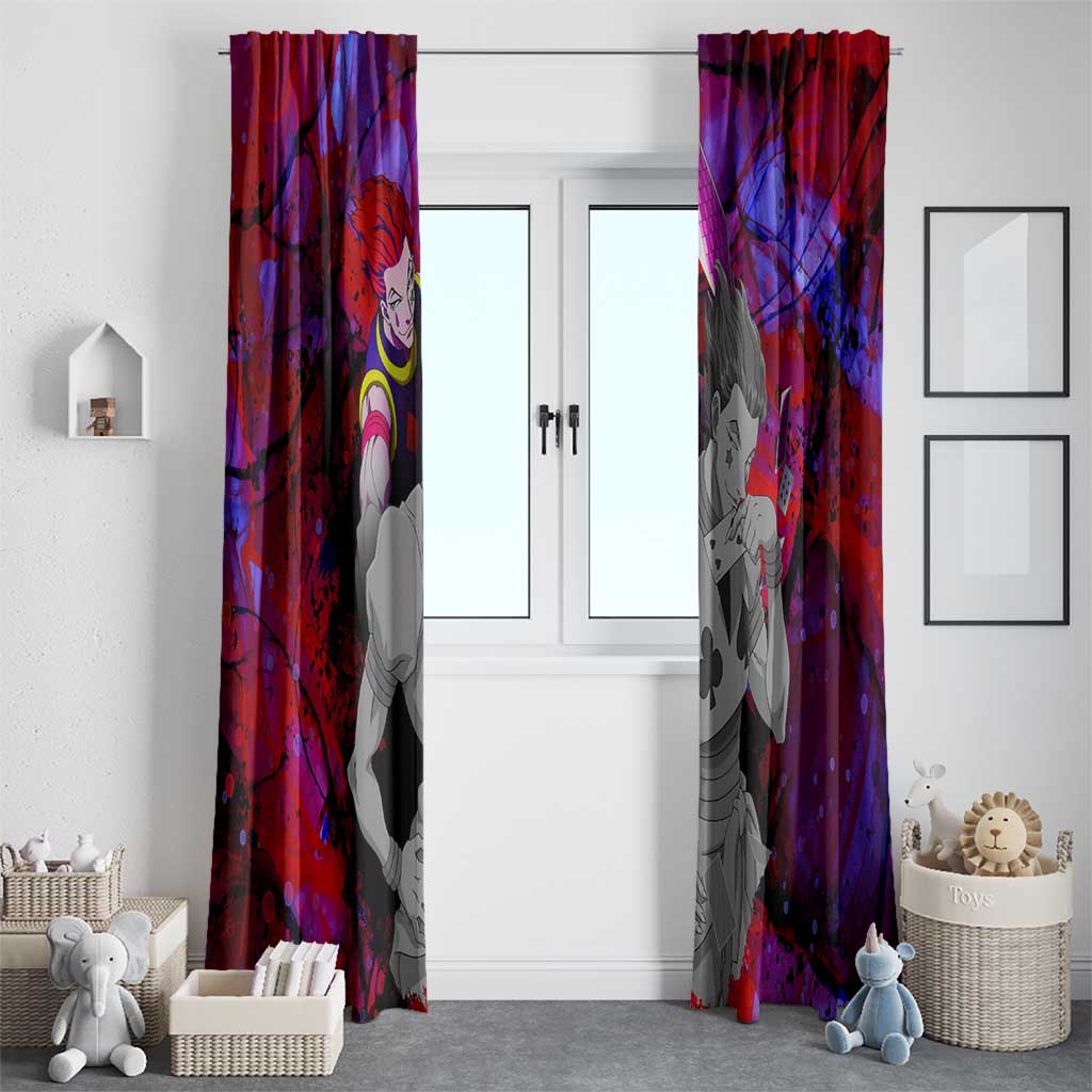 Hisoka Morow - Hunter X Hunter Window Curtain Anime Style