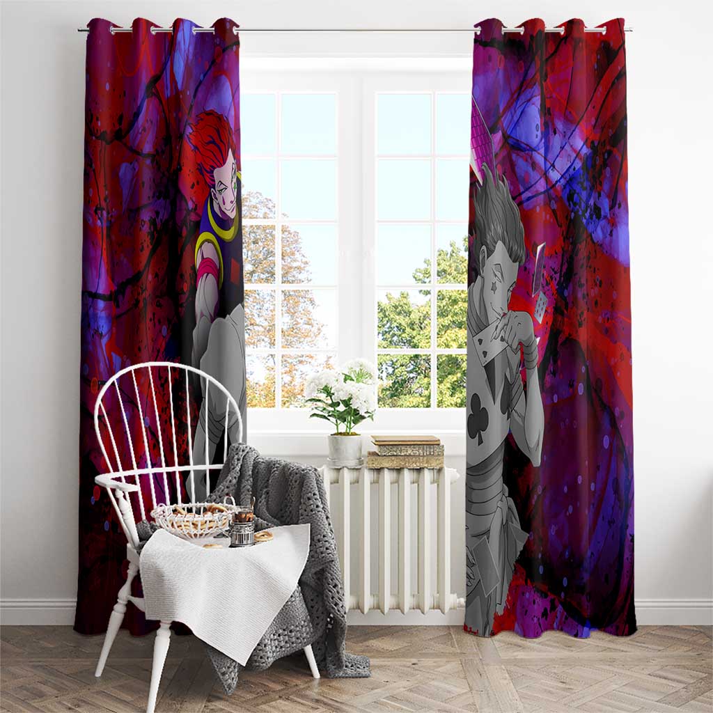 Hisoka Morow - Hunter X Hunter Window Curtain Anime Style