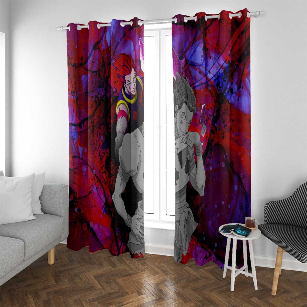 Hisoka Morow - Hunter X Hunter Window Curtain Anime Style